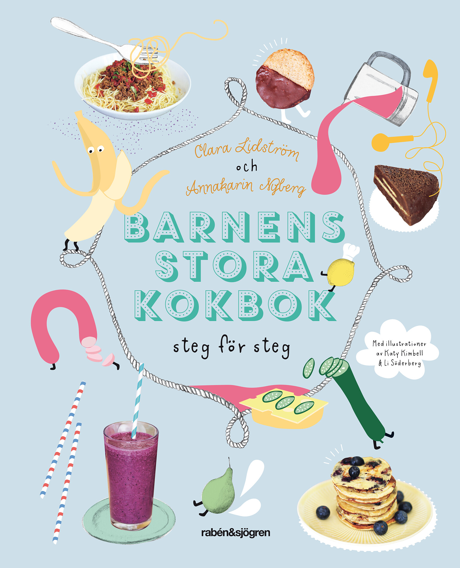 Barnens stora kokbok | Clara Lidström | Inbunden