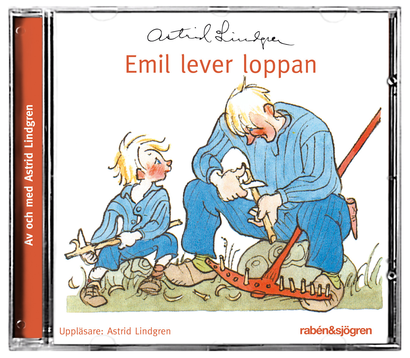 Emil lever loppan Astrid Lindgren CDBok