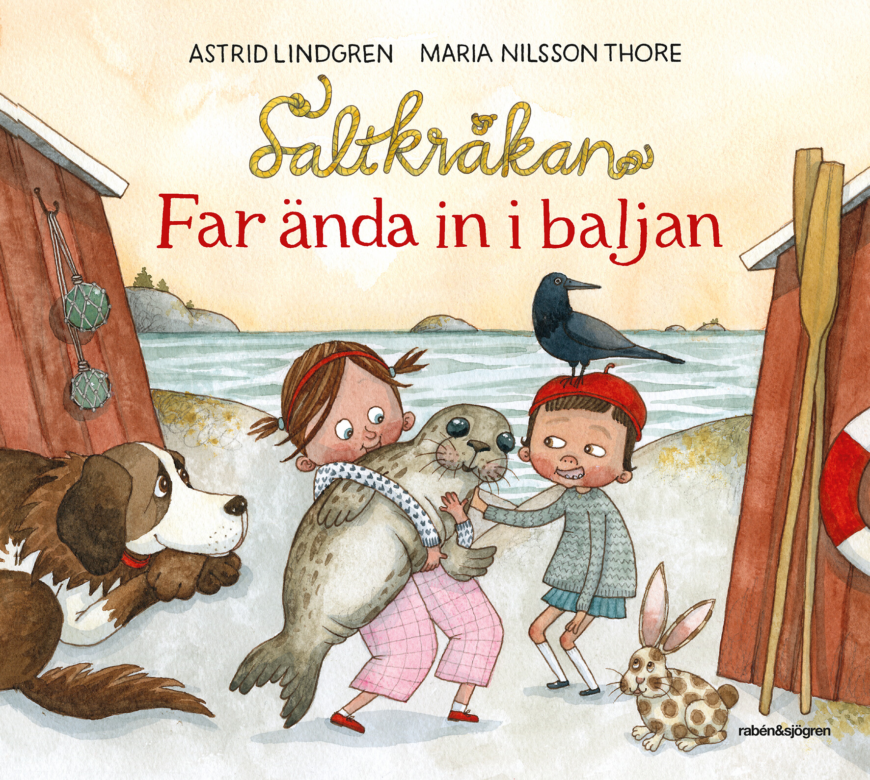 Saltkråkan: Far ända In I Baljan | Astrid Lindgren | Inbunden