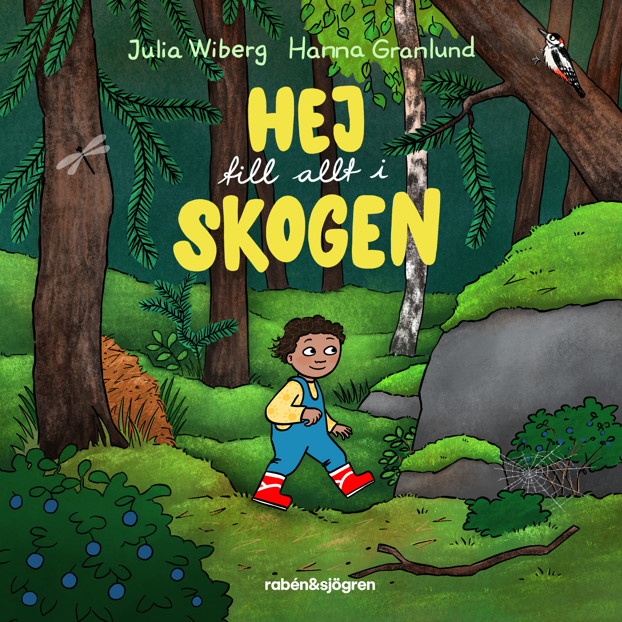 Hej till allt i skogen Julia Wiberg Bok