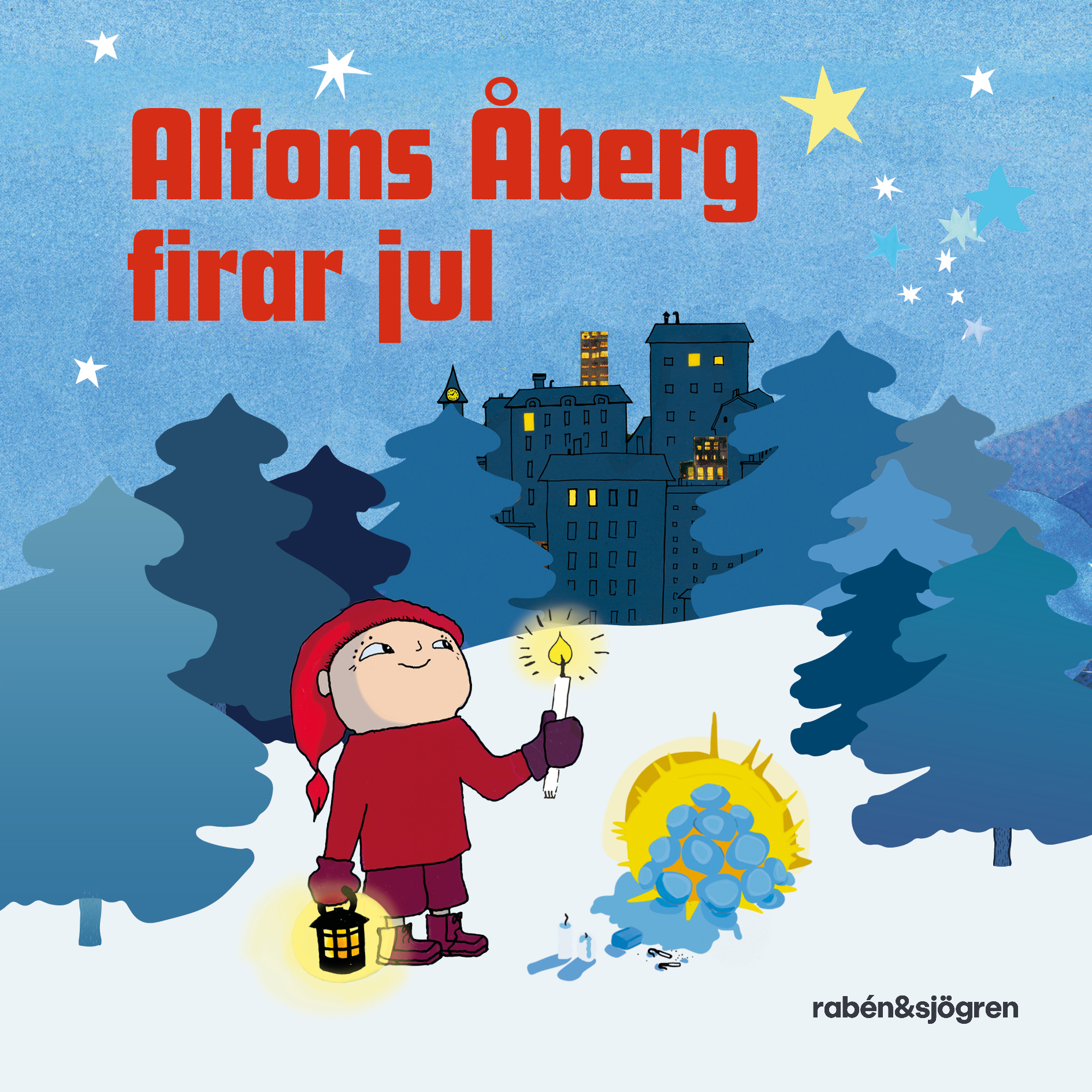 Alfons Åberg firar jul Gunilla Bergström Bok
